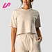Upgrade your casual style with our oversized cropped tee. Shop now for a range of sizes and colors to elevate your wardrobe with our oversized cropped tee.